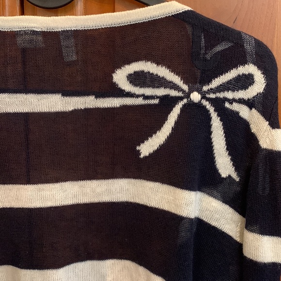 MOTH cardigan black and white - Picture 5 of 6